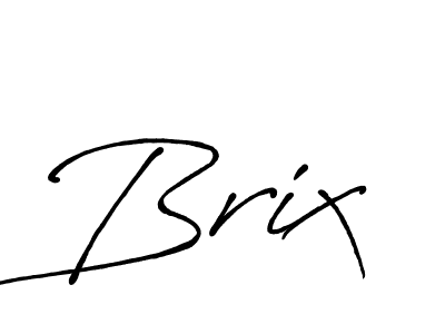 Best and Professional Signature Style for Brix. Antro_Vectra_Bolder Best Signature Style Collection. Brix signature style 7 images and pictures png