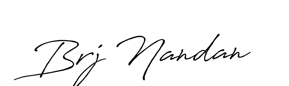 Also we have Brj Nandan name is the best signature style. Create professional handwritten signature collection using Antro_Vectra_Bolder autograph style. Brj Nandan signature style 7 images and pictures png