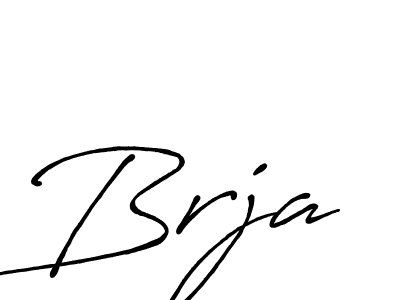 Brja stylish signature style. Best Handwritten Sign (Antro_Vectra_Bolder) for my name. Handwritten Signature Collection Ideas for my name Brja. Brja signature style 7 images and pictures png