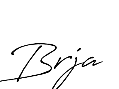 Brja stylish signature style. Best Handwritten Sign (Antro_Vectra_Bolder) for my name. Handwritten Signature Collection Ideas for my name Brja. Brja signature style 7 images and pictures png