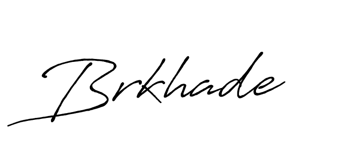 Make a beautiful signature design for name Brkhade. Use this online signature maker to create a handwritten signature for free. Brkhade signature style 7 images and pictures png