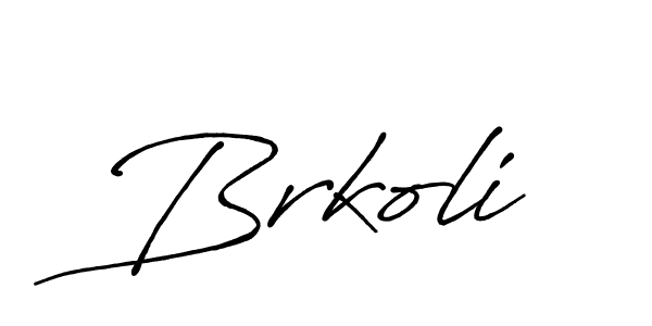 Make a beautiful signature design for name Brkoli. Use this online signature maker to create a handwritten signature for free. Brkoli signature style 7 images and pictures png