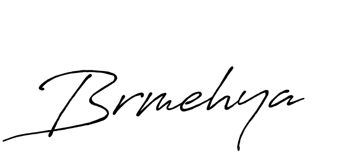 How to make Brmehya name signature. Use Antro_Vectra_Bolder style for creating short signs online. This is the latest handwritten sign. Brmehya signature style 7 images and pictures png