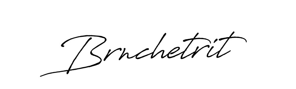 How to make Brnchetrit name signature. Use Antro_Vectra_Bolder style for creating short signs online. This is the latest handwritten sign. Brnchetrit signature style 7 images and pictures png