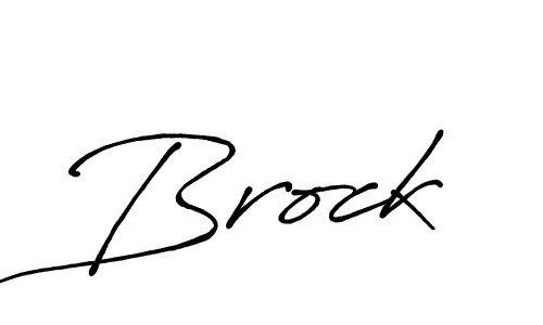 Also we have Brock name is the best signature style. Create professional handwritten signature collection using Antro_Vectra_Bolder autograph style. Brock signature style 7 images and pictures png