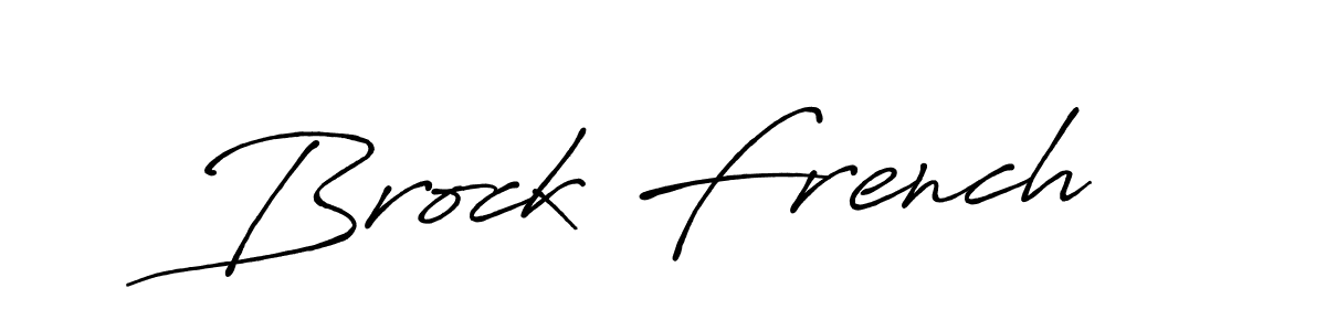 Check out images of Autograph of Brock French name. Actor Brock French Signature Style. Antro_Vectra_Bolder is a professional sign style online. Brock French signature style 7 images and pictures png