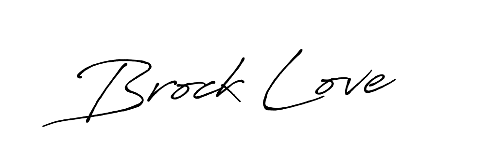 Use a signature maker to create a handwritten signature online. With this signature software, you can design (Antro_Vectra_Bolder) your own signature for name Brock Love. Brock Love signature style 7 images and pictures png