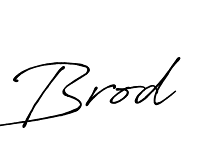 How to make Brod signature? Antro_Vectra_Bolder is a professional autograph style. Create handwritten signature for Brod name. Brod signature style 7 images and pictures png