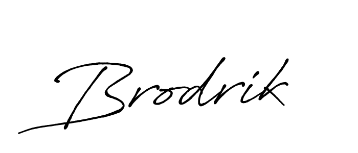 Once you've used our free online signature maker to create your best signature Antro_Vectra_Bolder style, it's time to enjoy all of the benefits that Brodrik name signing documents. Brodrik signature style 7 images and pictures png