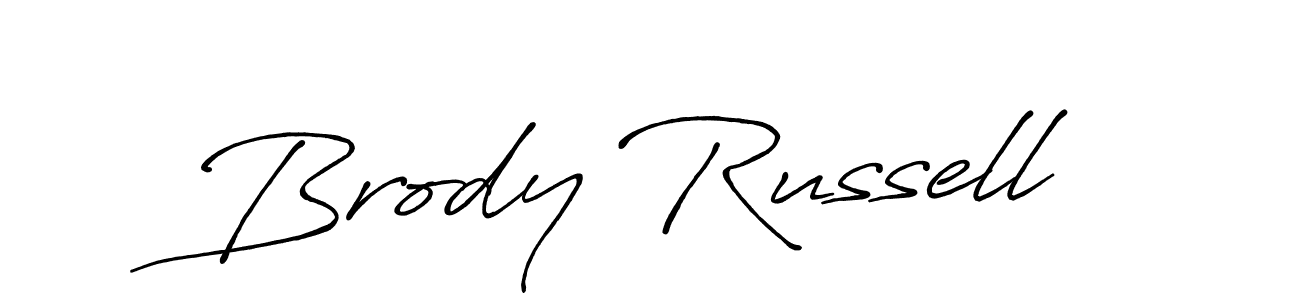 Create a beautiful signature design for name Brody Russell. With this signature (Antro_Vectra_Bolder) fonts, you can make a handwritten signature for free. Brody Russell signature style 7 images and pictures png