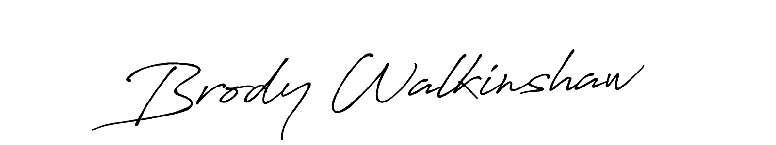 It looks lik you need a new signature style for name Brody Walkinshaw. Design unique handwritten (Antro_Vectra_Bolder) signature with our free signature maker in just a few clicks. Brody Walkinshaw signature style 7 images and pictures png