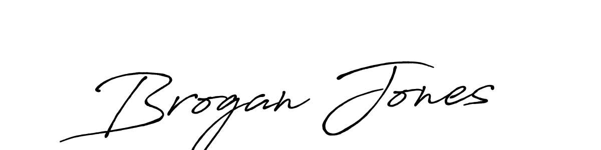 Make a beautiful signature design for name Brogan Jones. Use this online signature maker to create a handwritten signature for free. Brogan Jones signature style 7 images and pictures png