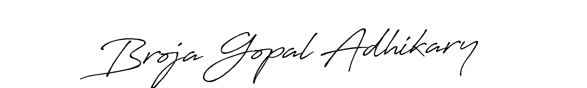 Once you've used our free online signature maker to create your best signature Antro_Vectra_Bolder style, it's time to enjoy all of the benefits that Broja Gopal Adhikary name signing documents. Broja Gopal Adhikary signature style 7 images and pictures png