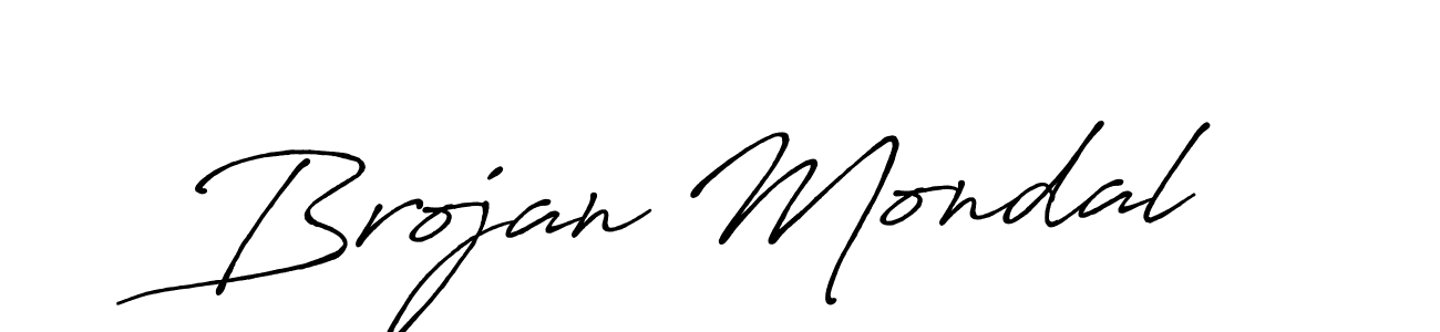 Antro_Vectra_Bolder is a professional signature style that is perfect for those who want to add a touch of class to their signature. It is also a great choice for those who want to make their signature more unique. Get Brojan Mondal name to fancy signature for free. Brojan Mondal signature style 7 images and pictures png