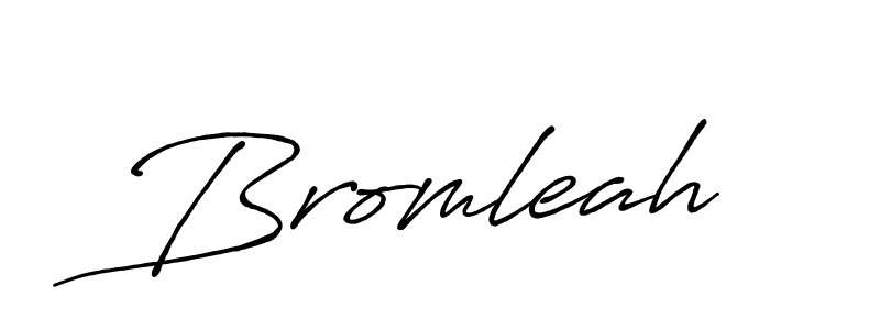Once you've used our free online signature maker to create your best signature Antro_Vectra_Bolder style, it's time to enjoy all of the benefits that Bromleah name signing documents. Bromleah signature style 7 images and pictures png