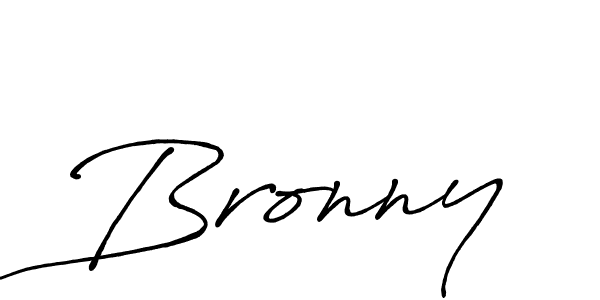 How to make Bronny name signature. Use Antro_Vectra_Bolder style for creating short signs online. This is the latest handwritten sign. Bronny signature style 7 images and pictures png