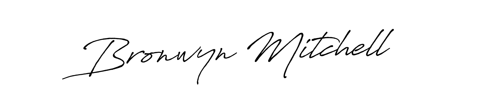 It looks lik you need a new signature style for name Bronwyn Mitchell. Design unique handwritten (Antro_Vectra_Bolder) signature with our free signature maker in just a few clicks. Bronwyn Mitchell signature style 7 images and pictures png