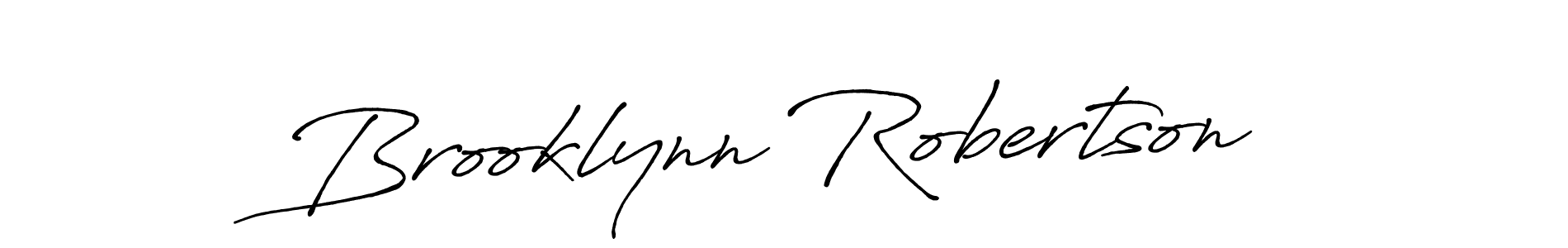 Also we have Brooklynn Robertson name is the best signature style. Create professional handwritten signature collection using Antro_Vectra_Bolder autograph style. Brooklynn Robertson signature style 7 images and pictures png