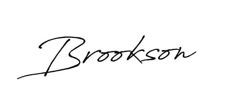 Make a beautiful signature design for name Brookson. Use this online signature maker to create a handwritten signature for free. Brookson signature style 7 images and pictures png