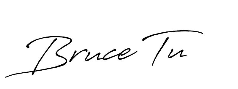 if you are searching for the best signature style for your name Bruce Tu. so please give up your signature search. here we have designed multiple signature styles  using Antro_Vectra_Bolder. Bruce Tu signature style 7 images and pictures png