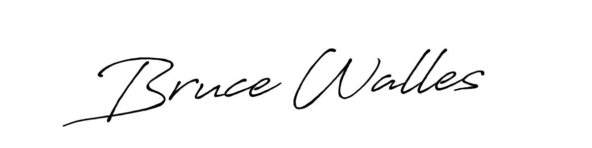 How to Draw Bruce Walles signature style? Antro_Vectra_Bolder is a latest design signature styles for name Bruce Walles. Bruce Walles signature style 7 images and pictures png