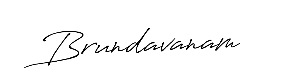 Use a signature maker to create a handwritten signature online. With this signature software, you can design (Antro_Vectra_Bolder) your own signature for name Brundavanam. Brundavanam signature style 7 images and pictures png