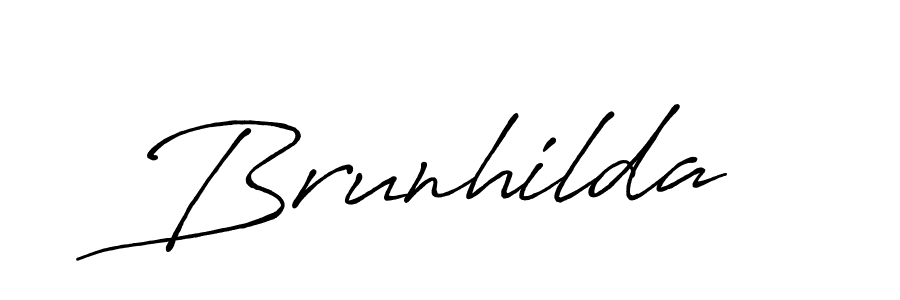 Design your own signature with our free online signature maker. With this signature software, you can create a handwritten (Antro_Vectra_Bolder) signature for name Brunhilda. Brunhilda signature style 7 images and pictures png