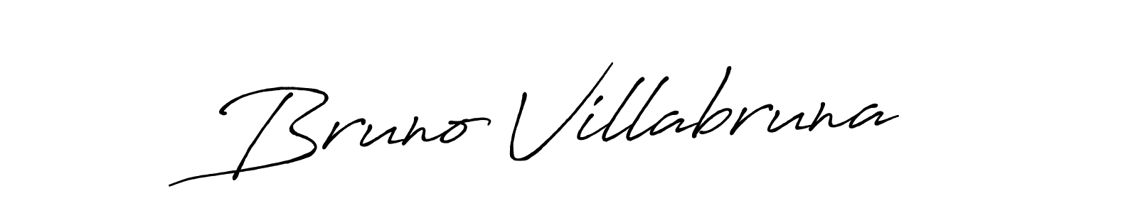 How to make Bruno Villabruna signature? Antro_Vectra_Bolder is a professional autograph style. Create handwritten signature for Bruno Villabruna name. Bruno Villabruna signature style 7 images and pictures png
