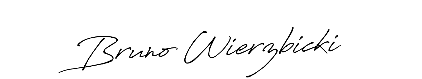 Make a short Bruno Wierzbicki signature style. Manage your documents anywhere anytime using Antro_Vectra_Bolder. Create and add eSignatures, submit forms, share and send files easily. Bruno Wierzbicki signature style 7 images and pictures png