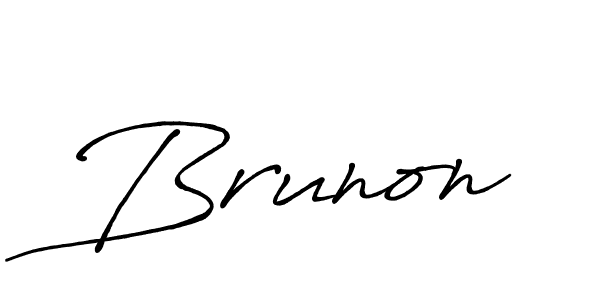 You should practise on your own different ways (Antro_Vectra_Bolder) to write your name (Brunon) in signature. don't let someone else do it for you. Brunon signature style 7 images and pictures png