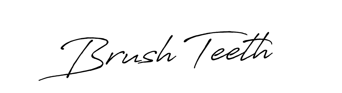 Similarly Antro_Vectra_Bolder is the best handwritten signature design. Signature creator online .You can use it as an online autograph creator for name Brush Teeth. Brush Teeth signature style 7 images and pictures png