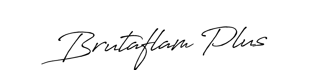 Make a short Brutaflam Plus signature style. Manage your documents anywhere anytime using Antro_Vectra_Bolder. Create and add eSignatures, submit forms, share and send files easily. Brutaflam Plus signature style 7 images and pictures png