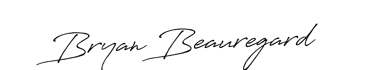 Once you've used our free online signature maker to create your best signature Antro_Vectra_Bolder style, it's time to enjoy all of the benefits that Bryan Beauregard name signing documents. Bryan Beauregard signature style 7 images and pictures png