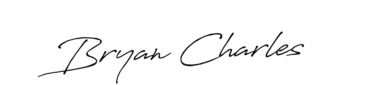 Create a beautiful signature design for name Bryan Charles. With this signature (Antro_Vectra_Bolder) fonts, you can make a handwritten signature for free. Bryan Charles signature style 7 images and pictures png