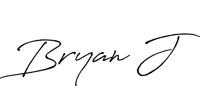 Similarly Antro_Vectra_Bolder is the best handwritten signature design. Signature creator online .You can use it as an online autograph creator for name Bryan J. Bryan J signature style 7 images and pictures png