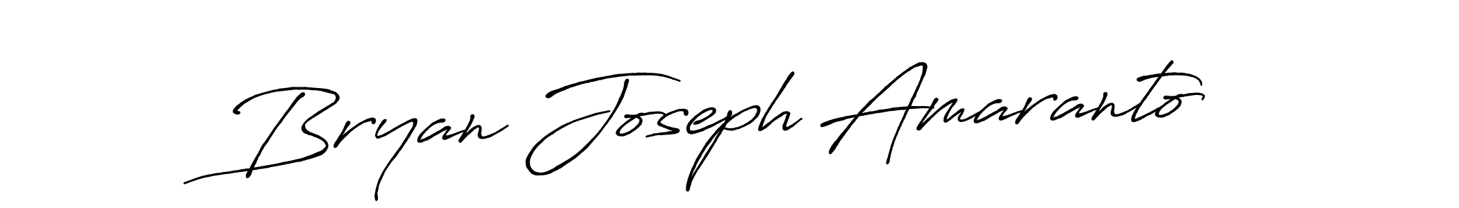 How to make Bryan Joseph Amaranto name signature. Use Antro_Vectra_Bolder style for creating short signs online. This is the latest handwritten sign. Bryan Joseph Amaranto signature style 7 images and pictures png