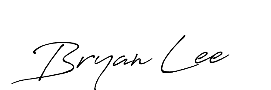 Use a signature maker to create a handwritten signature online. With this signature software, you can design (Antro_Vectra_Bolder) your own signature for name Bryan Lee. Bryan Lee signature style 7 images and pictures png