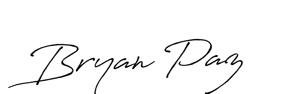 Once you've used our free online signature maker to create your best signature Antro_Vectra_Bolder style, it's time to enjoy all of the benefits that Bryan Paz name signing documents. Bryan Paz signature style 7 images and pictures png