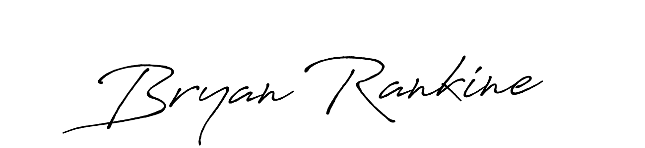 Use a signature maker to create a handwritten signature online. With this signature software, you can design (Antro_Vectra_Bolder) your own signature for name Bryan Rankine. Bryan Rankine signature style 7 images and pictures png