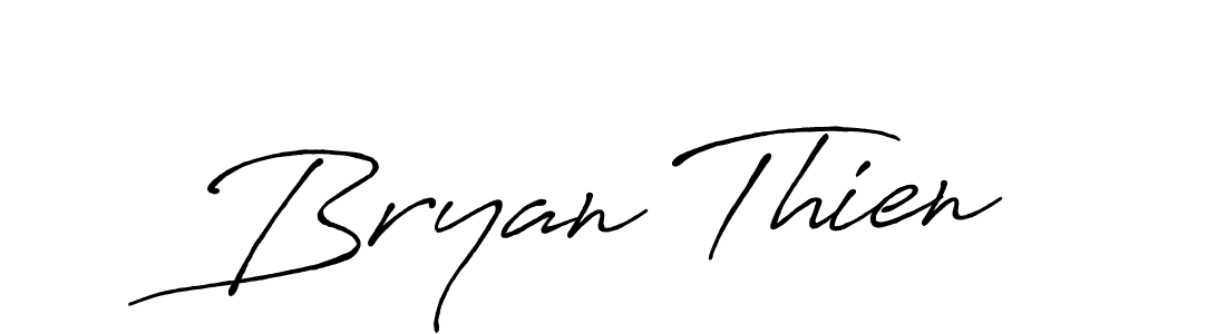 if you are searching for the best signature style for your name Bryan Thien. so please give up your signature search. here we have designed multiple signature styles  using Antro_Vectra_Bolder. Bryan Thien signature style 7 images and pictures png