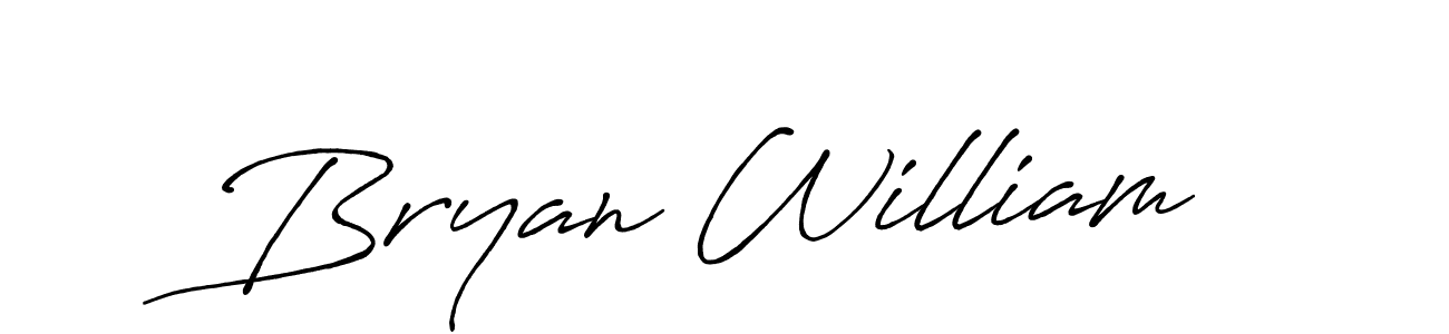 Once you've used our free online signature maker to create your best signature Antro_Vectra_Bolder style, it's time to enjoy all of the benefits that Bryan William name signing documents. Bryan William signature style 7 images and pictures png