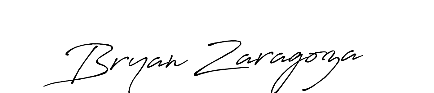 Also You can easily find your signature by using the search form. We will create Bryan Zaragoza name handwritten signature images for you free of cost using Antro_Vectra_Bolder sign style. Bryan Zaragoza signature style 7 images and pictures png