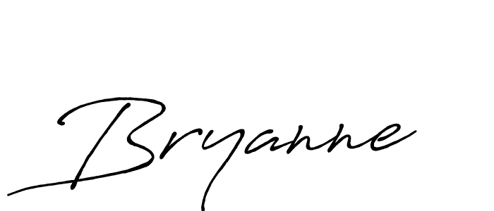 Make a beautiful signature design for name Bryanne. Use this online signature maker to create a handwritten signature for free. Bryanne signature style 7 images and pictures png