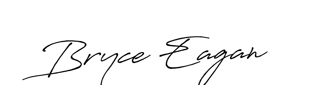 Make a beautiful signature design for name Bryce Eagan. With this signature (Antro_Vectra_Bolder) style, you can create a handwritten signature for free. Bryce Eagan signature style 7 images and pictures png