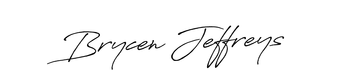 Use a signature maker to create a handwritten signature online. With this signature software, you can design (Antro_Vectra_Bolder) your own signature for name Brycen Jeffreys. Brycen Jeffreys signature style 7 images and pictures png