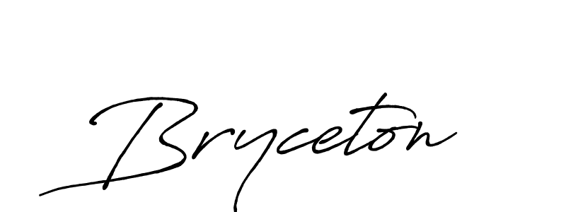 How to Draw Bryceton signature style? Antro_Vectra_Bolder is a latest design signature styles for name Bryceton. Bryceton signature style 7 images and pictures png