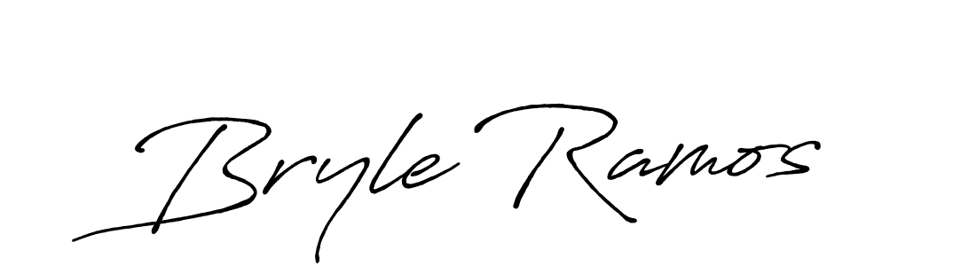 It looks lik you need a new signature style for name Bryle Ramos. Design unique handwritten (Antro_Vectra_Bolder) signature with our free signature maker in just a few clicks. Bryle Ramos signature style 7 images and pictures png