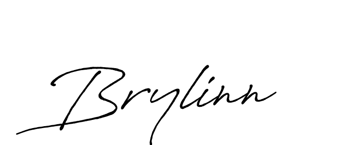 How to make Brylinn name signature. Use Antro_Vectra_Bolder style for creating short signs online. This is the latest handwritten sign. Brylinn signature style 7 images and pictures png