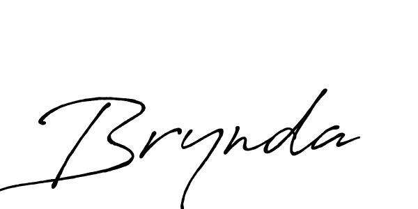 The best way (Antro_Vectra_Bolder) to make a short signature is to pick only two or three words in your name. The name Brynda include a total of six letters. For converting this name. Brynda signature style 7 images and pictures png