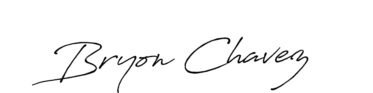 Also we have Bryon Chavez name is the best signature style. Create professional handwritten signature collection using Antro_Vectra_Bolder autograph style. Bryon Chavez signature style 7 images and pictures png